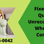 Fixes To Tackle QuickBooks Unrecoverable Error When Opening Company File
