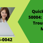 Here Technical Solution For QuickBooks Error 50004