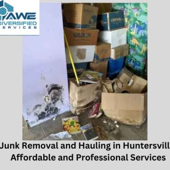 Huntersville junk removal and hauling