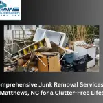 Junk removal in Matthews, NC
