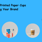 Paper cups with printing