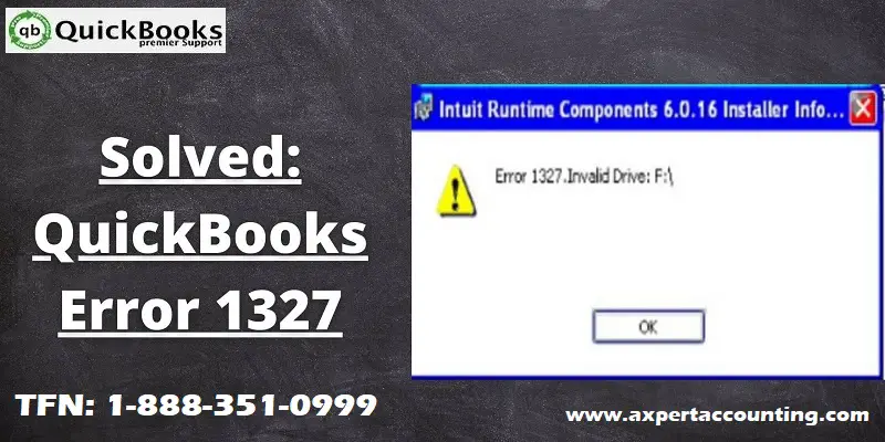 QuickBooks Error 1327 Fix Resolving Drive Path Issues