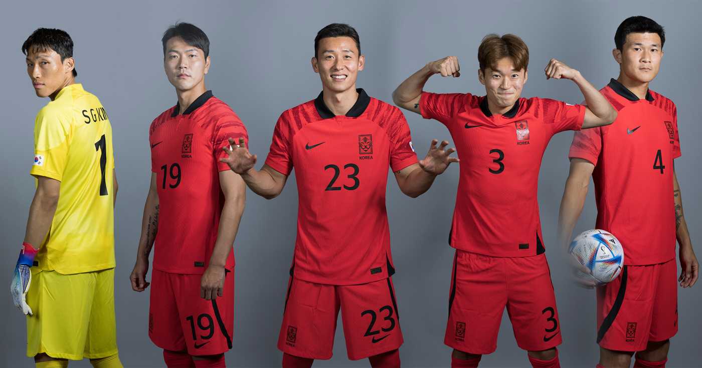 South Korea national football team fifa world cup players
