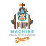 Website Design Services of Pop Machine Agency logo
