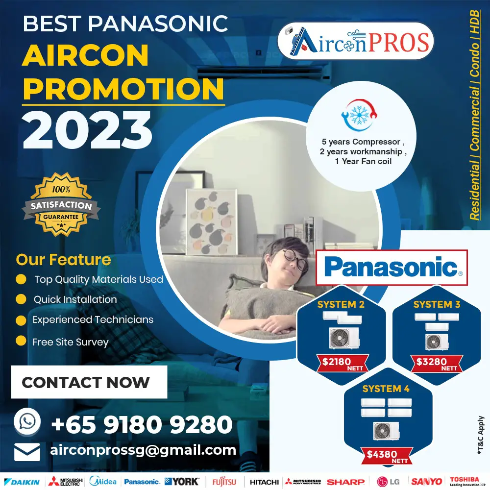 Panasonic Aircon Promotion