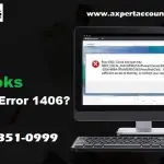 quickbooks error 1406 Axpertaccounting