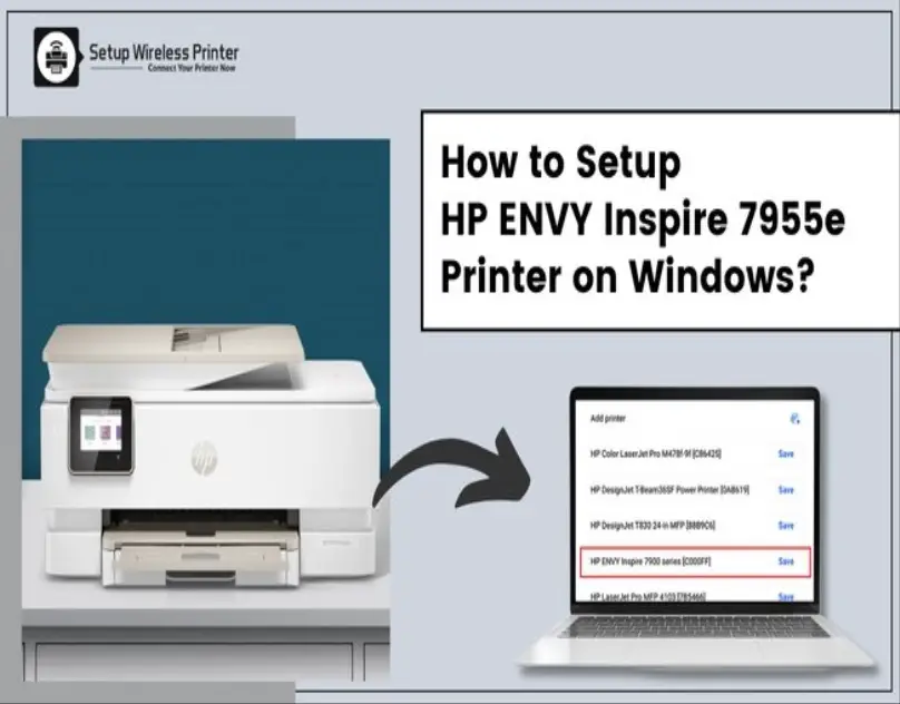 HP ENVY inspire 79 55e printer on windows
