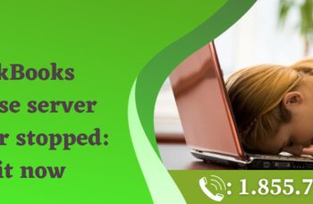 QuickBooks database server manager stopped Fix it now