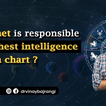 Which planet is responsible for the highest intelligence in the birth chart