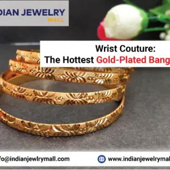 gold-plated bangles
