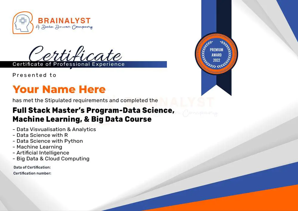 Data Science Placement Excellence at Brainalyst- Secure Your Future Today!