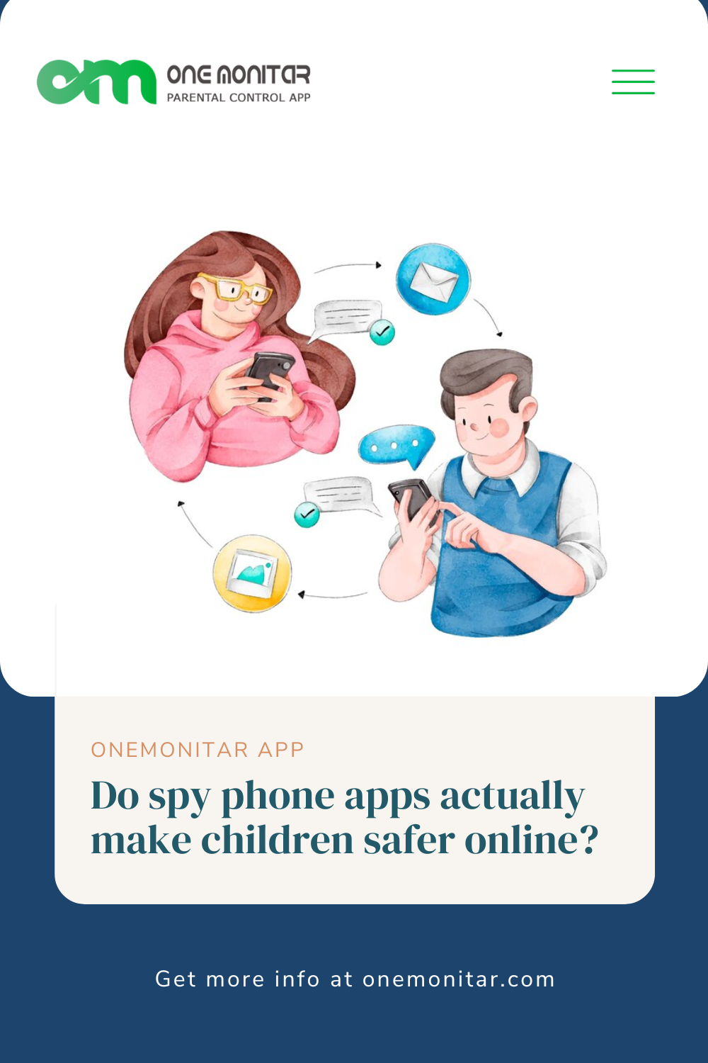 Do spy phone apps actually make children safer online