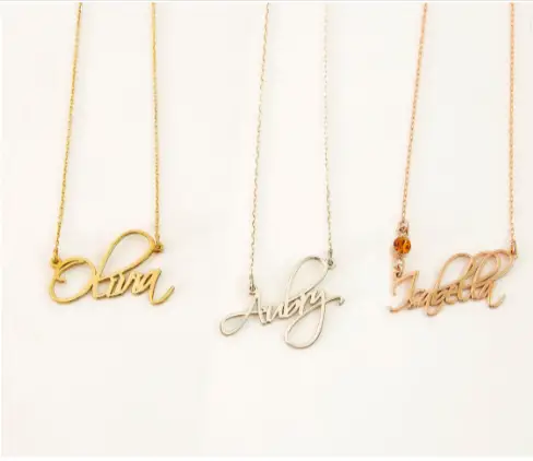 Gemstone-Pendant-Necklaces-Name-Engraved-Necklace-–-NecklaceDreamWorld