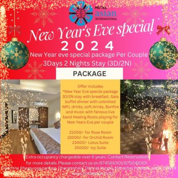 New Year's Eve Special Package Per Couple