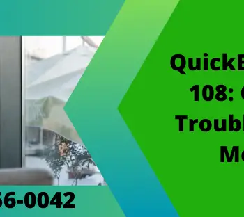 QuickBooks Error 108 Complete Troubleshooting Methods