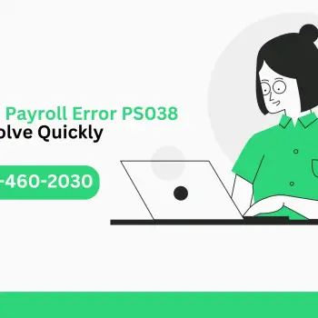 QuickBooks Payroll Error PS038