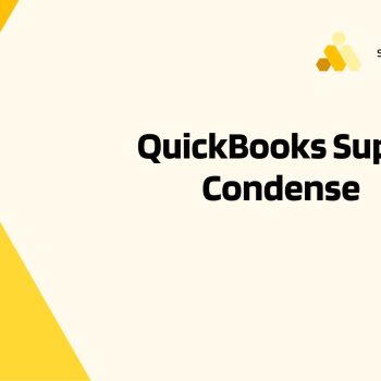QuickBooks Super Condense