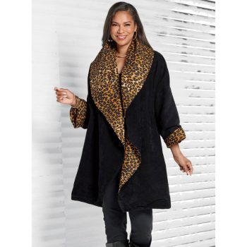 Spot On Reversible Sueded Coat