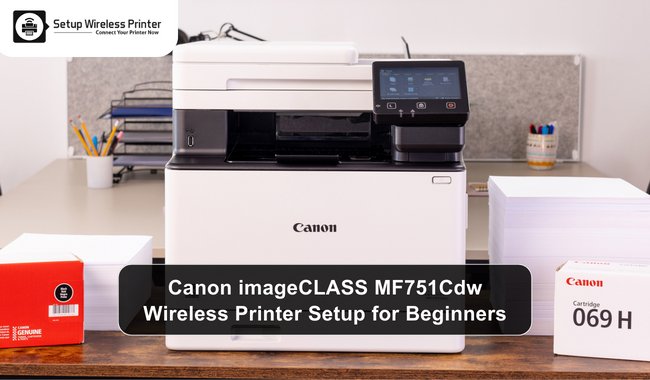 CANON IMAGECLASS MF751CDW WIRELESS PRINTER