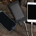 Copy of Charging Two Phones - Solar Powered Charger