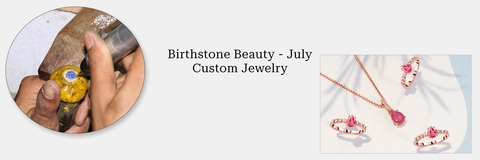 Customized July Birthstone Jewel