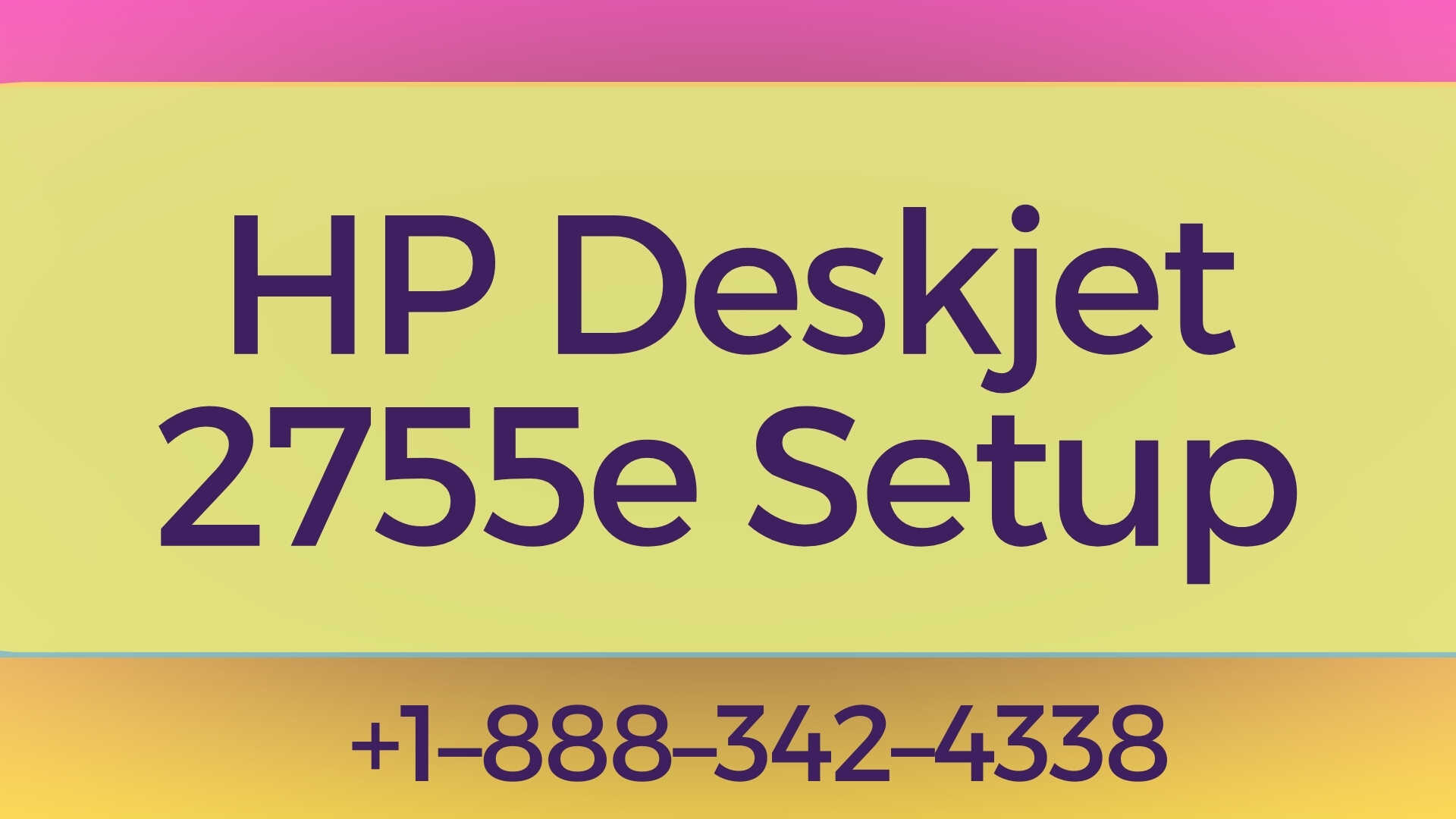 HP Deskjet 2755e Setup