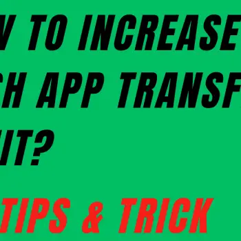 How to increase Cash app transfer limit