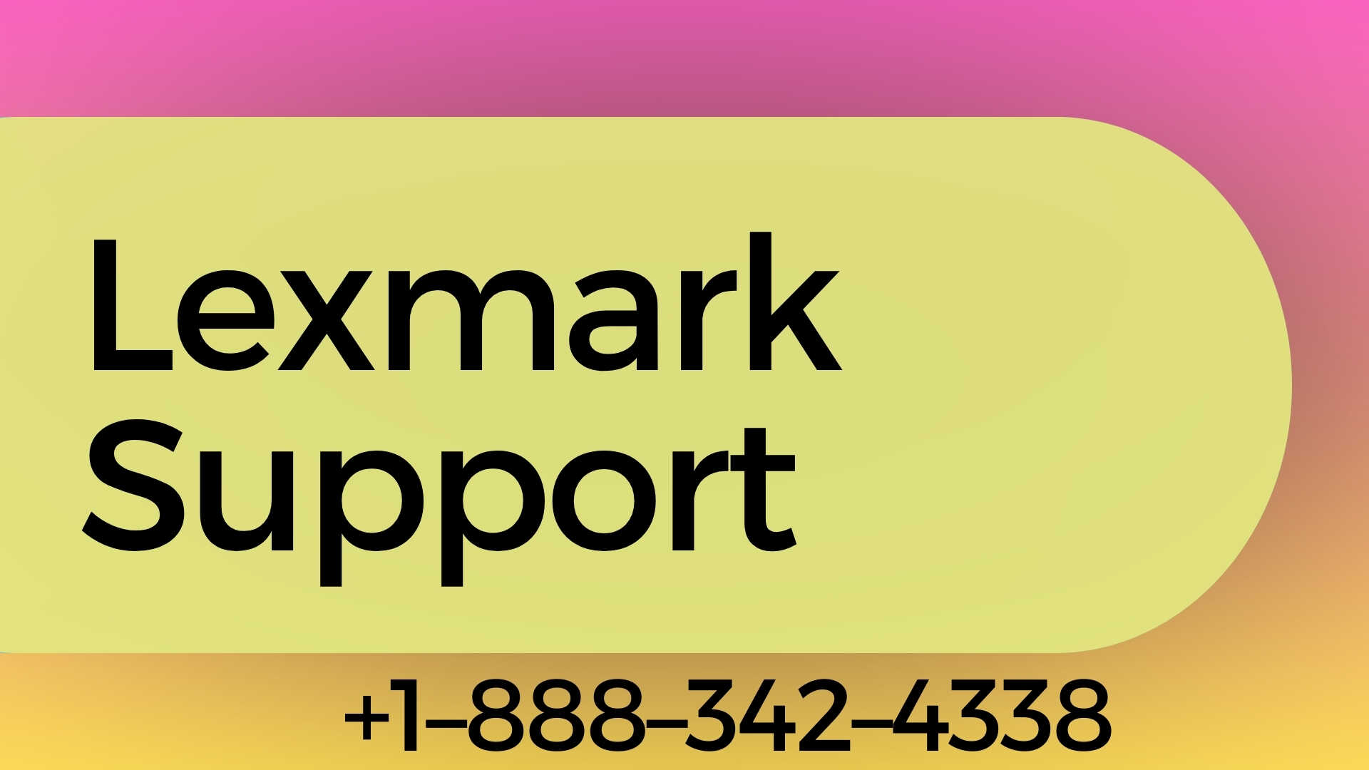 Lexmark Support