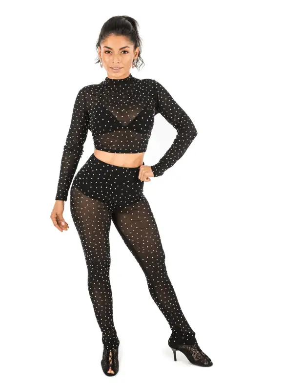 Long-Sleeve-Mesh-Two-Piece-with-Rhinestones-CW190 (1)