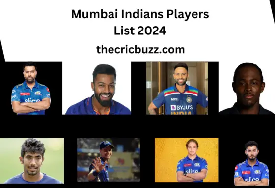 Mumbai Indians Players List 2024MI Released & Retained Players List