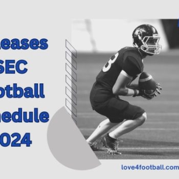 Releases SEC football schedule 2024