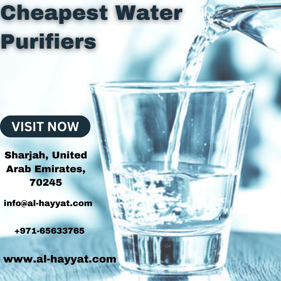cheap water filters in Sharjah