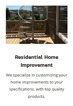 residential home improvement company green- ville nc