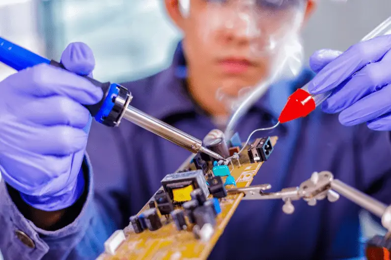 soldering-a-board