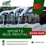 Affordable Sports Bus Rental  Bus Charter Nationwide USA