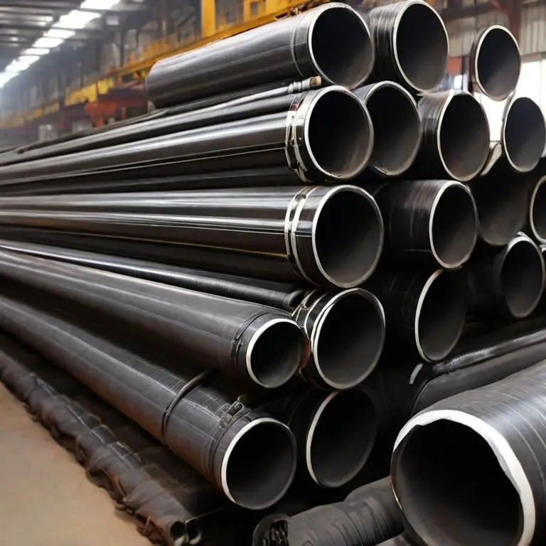 Leonardo_Diffusion_XL_HDPE_Pipe_Manufacturing_0