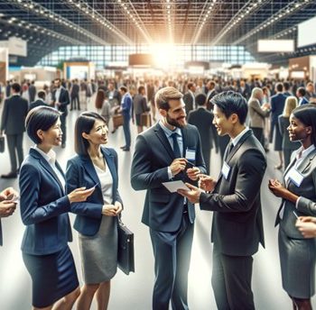 Networking at Trade Shows