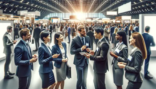 Networking at Trade Shows