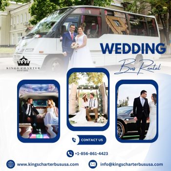 Wedding Bus Rental  Kings Charter Bus USA