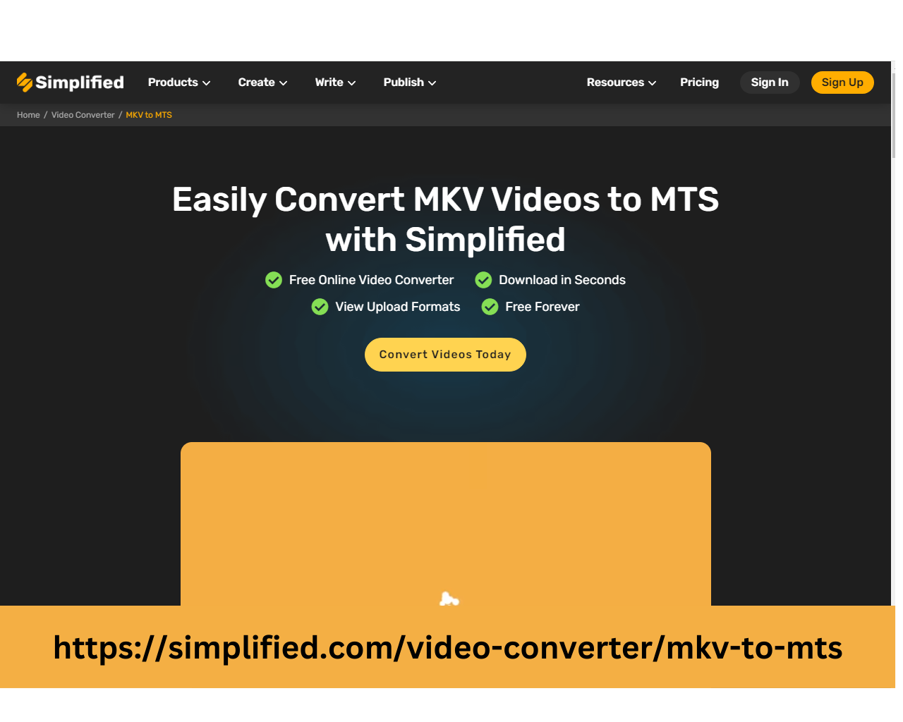 httpssimplified.comvideo-convertermkv-to-mts