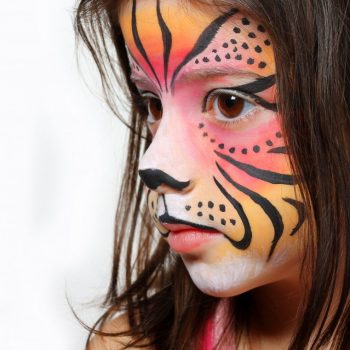 Cat face painting