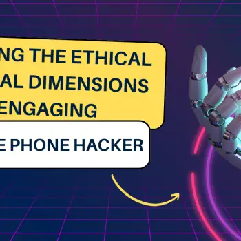Examining the Ethical and Legal Dimensions of Engaging a Mobile Phone Hacker