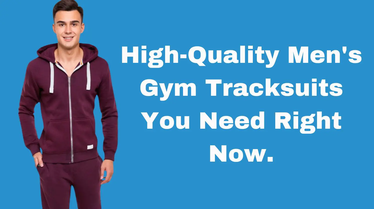 High-Quality Men's Gym Tracksuits