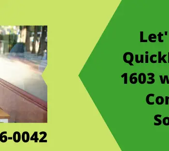 Let's Resolve QuickBooks Error 1603 with Quick & Convenient Solutions