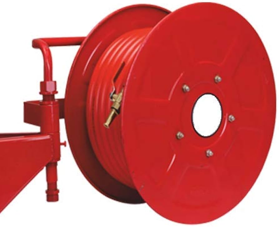 Malaysian fire hose reel drums