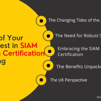 SIAM Foundation Certification