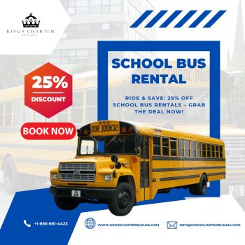 Ending Soon: Don't Miss 20% Off Your School Bus Rental - Book Now!