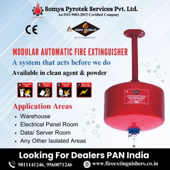 Somya Pyrotek - Automatic Modular Fire Extinguisher-Dealers