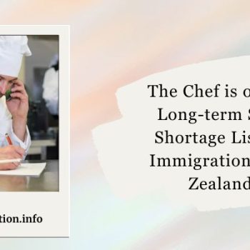 The Chef is on the Long-term Skill Shortage List on Immigration New Zealand