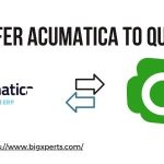 Transfer from Acumatica to QuickBooks